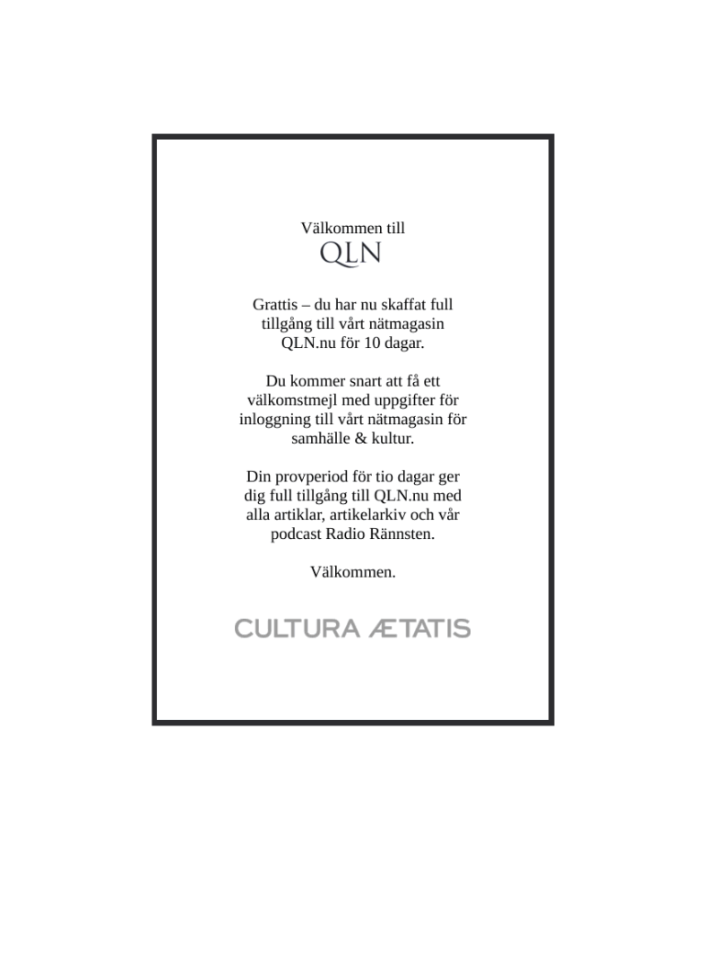 QLN 10-dagars provmedlem