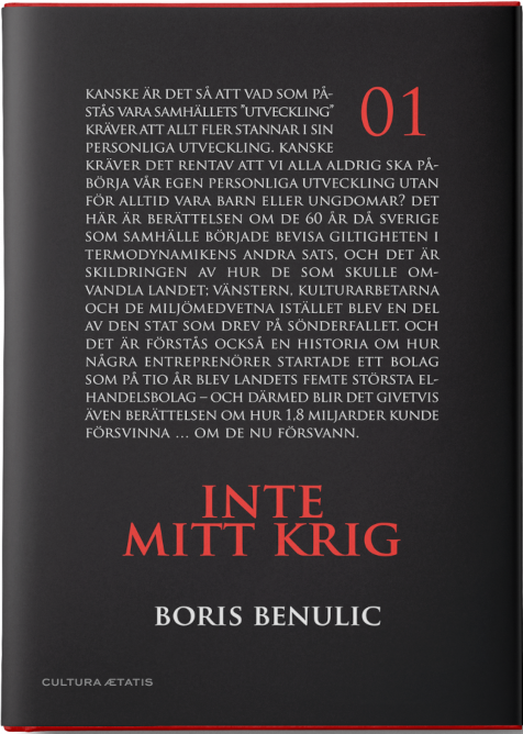 Boris Benulic - Inte mitt krig